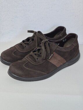 MEPHISTO Runoff Womens Size 10 Brown Suede Comfort Walking Shoes MADE IN BOSNIA